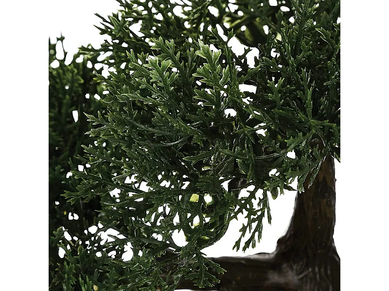 Bonsaï artificiel en pot en céramique H 34 cm