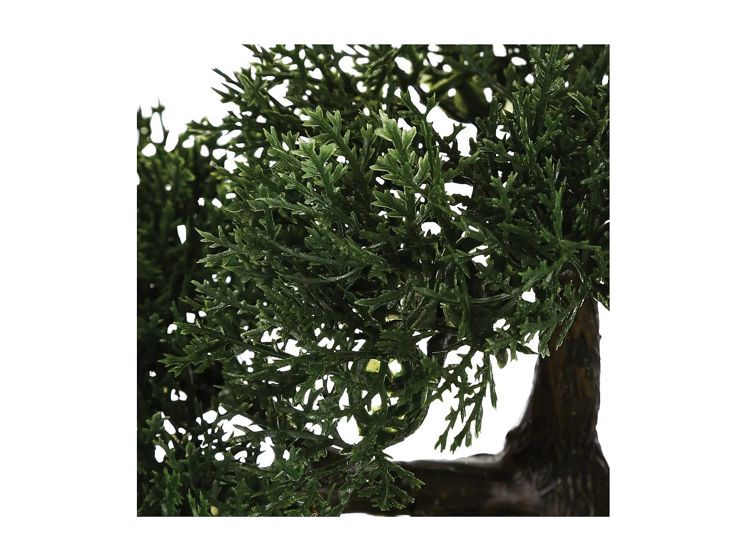 Bonsaï artificiel en pot en céramique H 34 cm