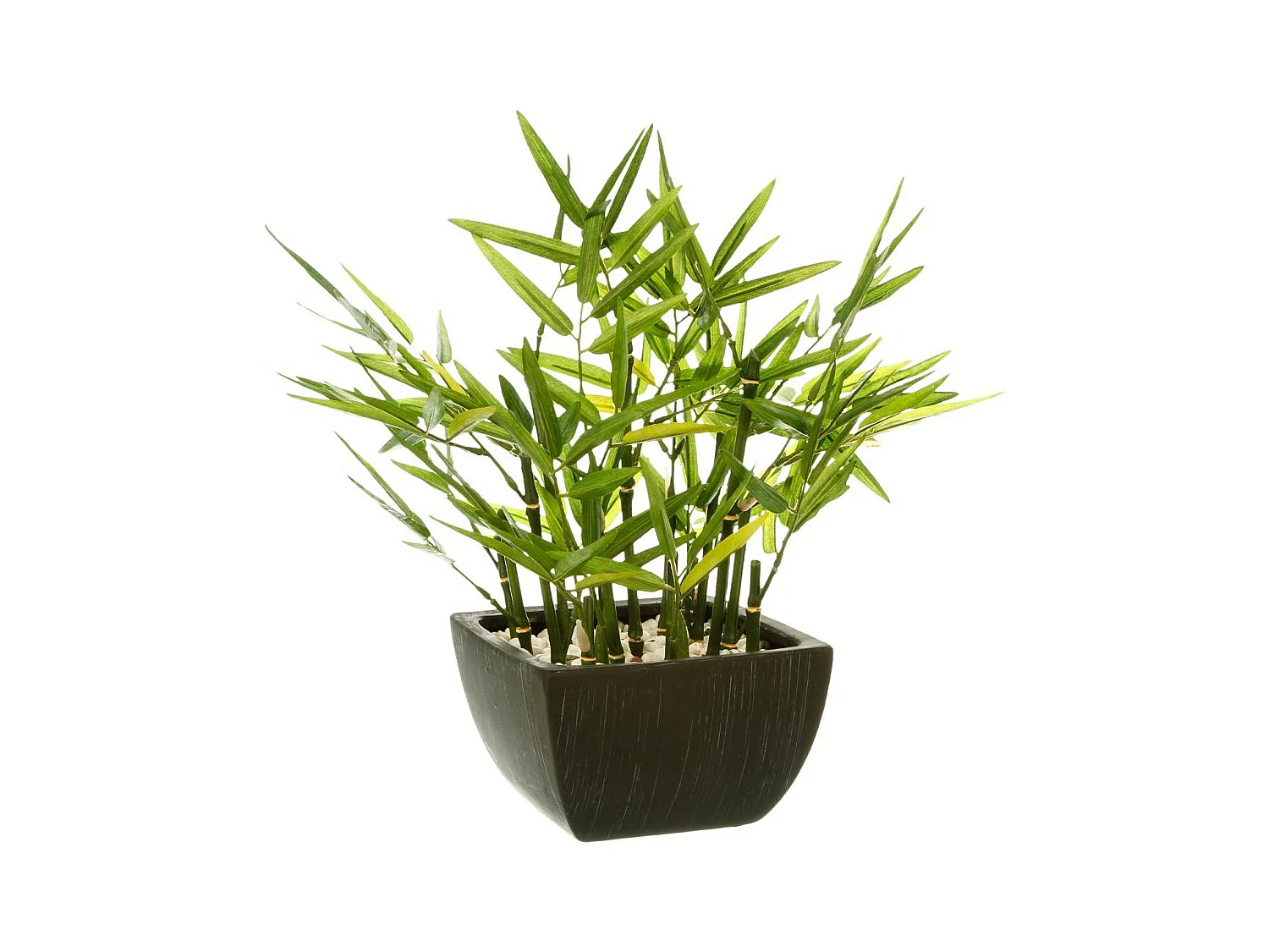 Plante artificielle Bambou en pot H 35 cm