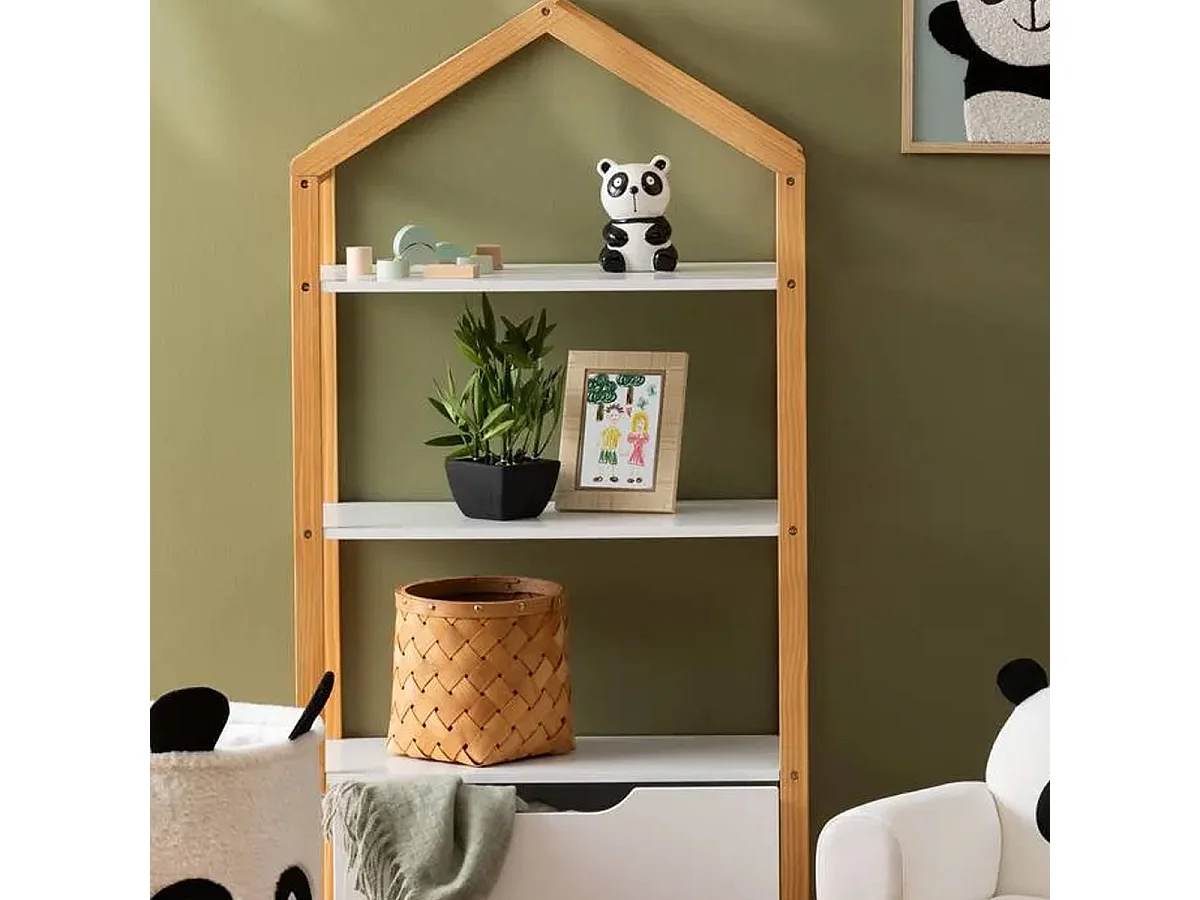 Plante artificielle Bambou en pot H 35 cm