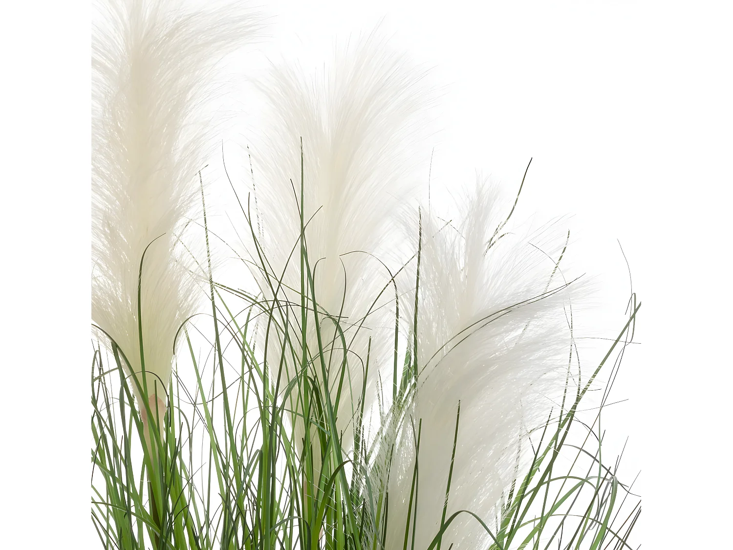 Plante artificielle ​​​​​​​Bouquet Herbes dans un Pot H 70 cm