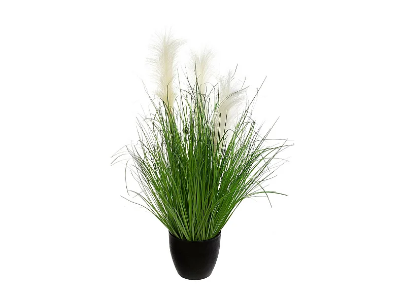 Plante artificielle ​​​​​​​Bouquet Herbes dans un Pot H 70 cm
