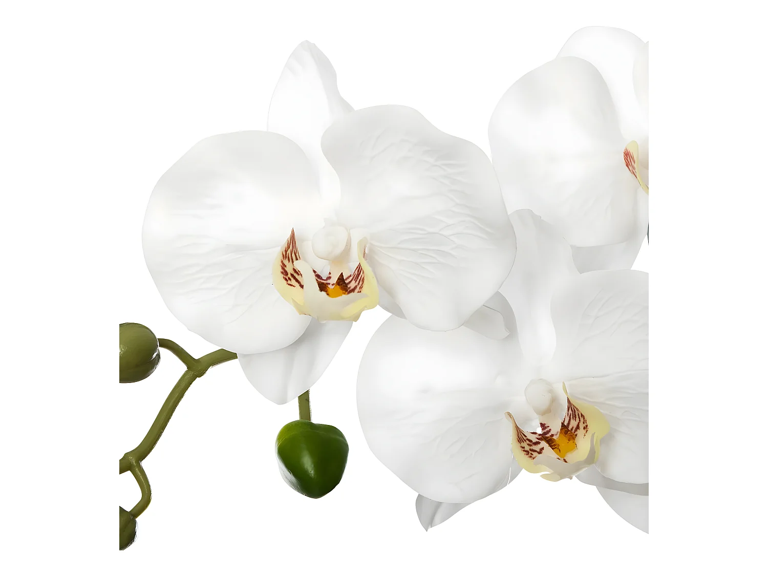 Plante artificielle Orchidée dans Pot en céramique H 50 cm