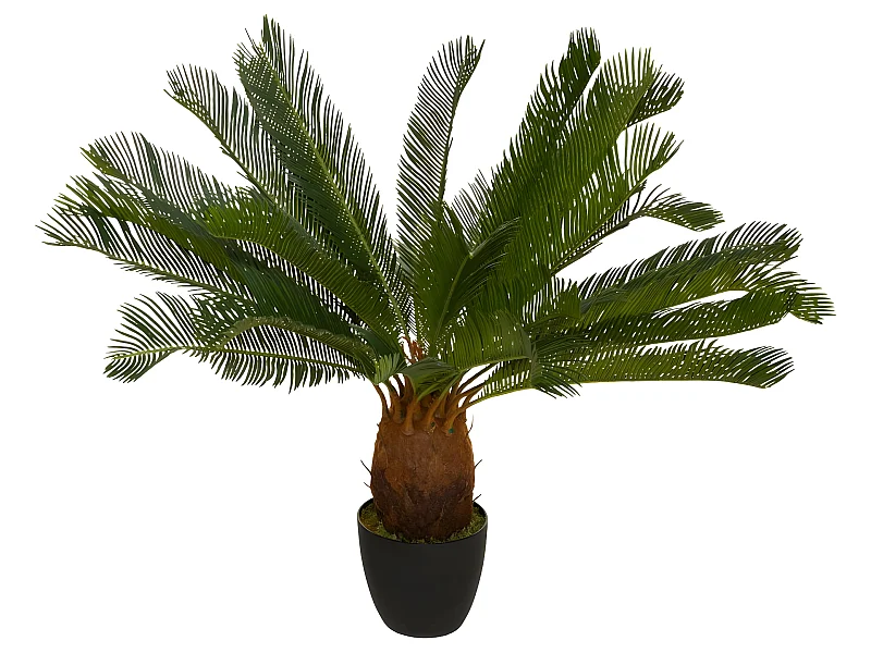 Plante artificielle Ananas en pot H 90 cm