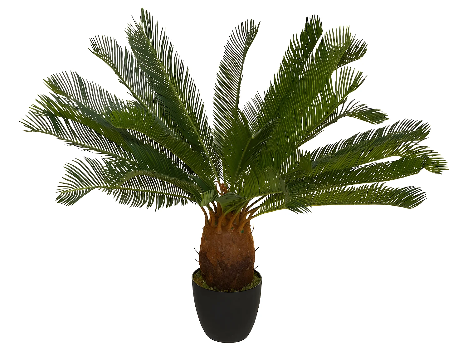 Plante artificielle Ananas en pot H 90 cm