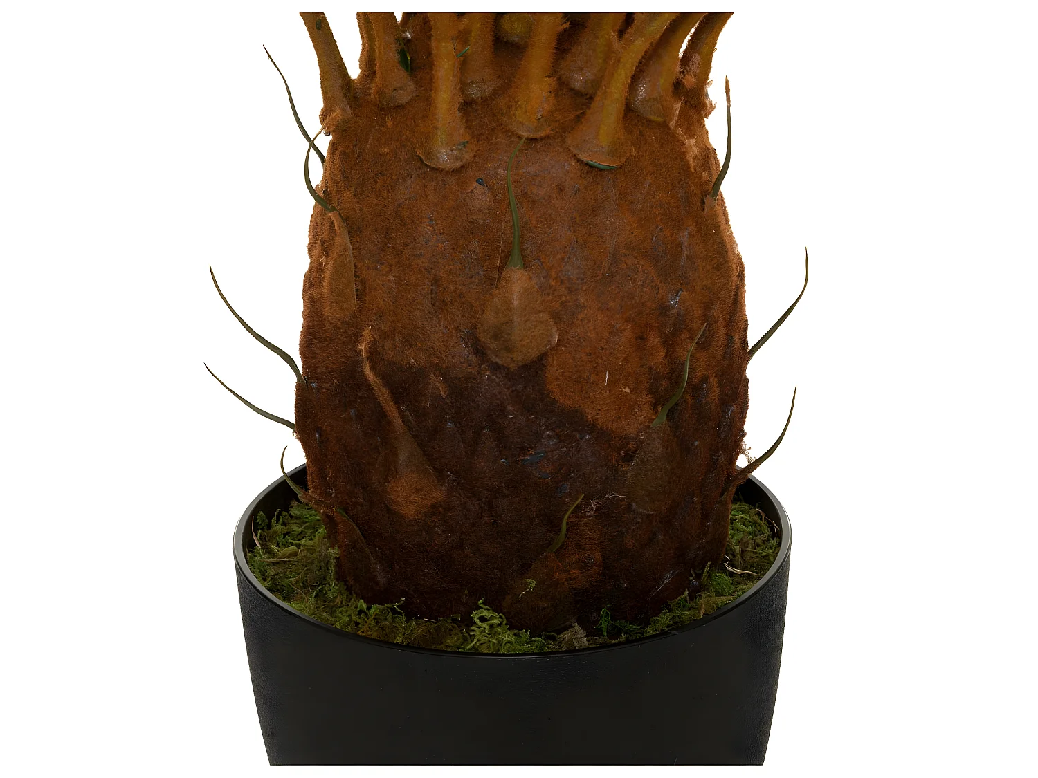 Plante artificielle Ananas en pot H 90 cm