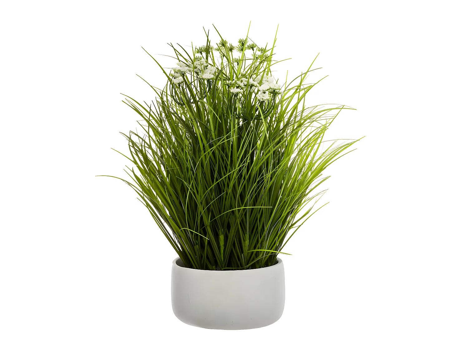 Plante artificielle Herbes Folles dans un pot H 50 cm