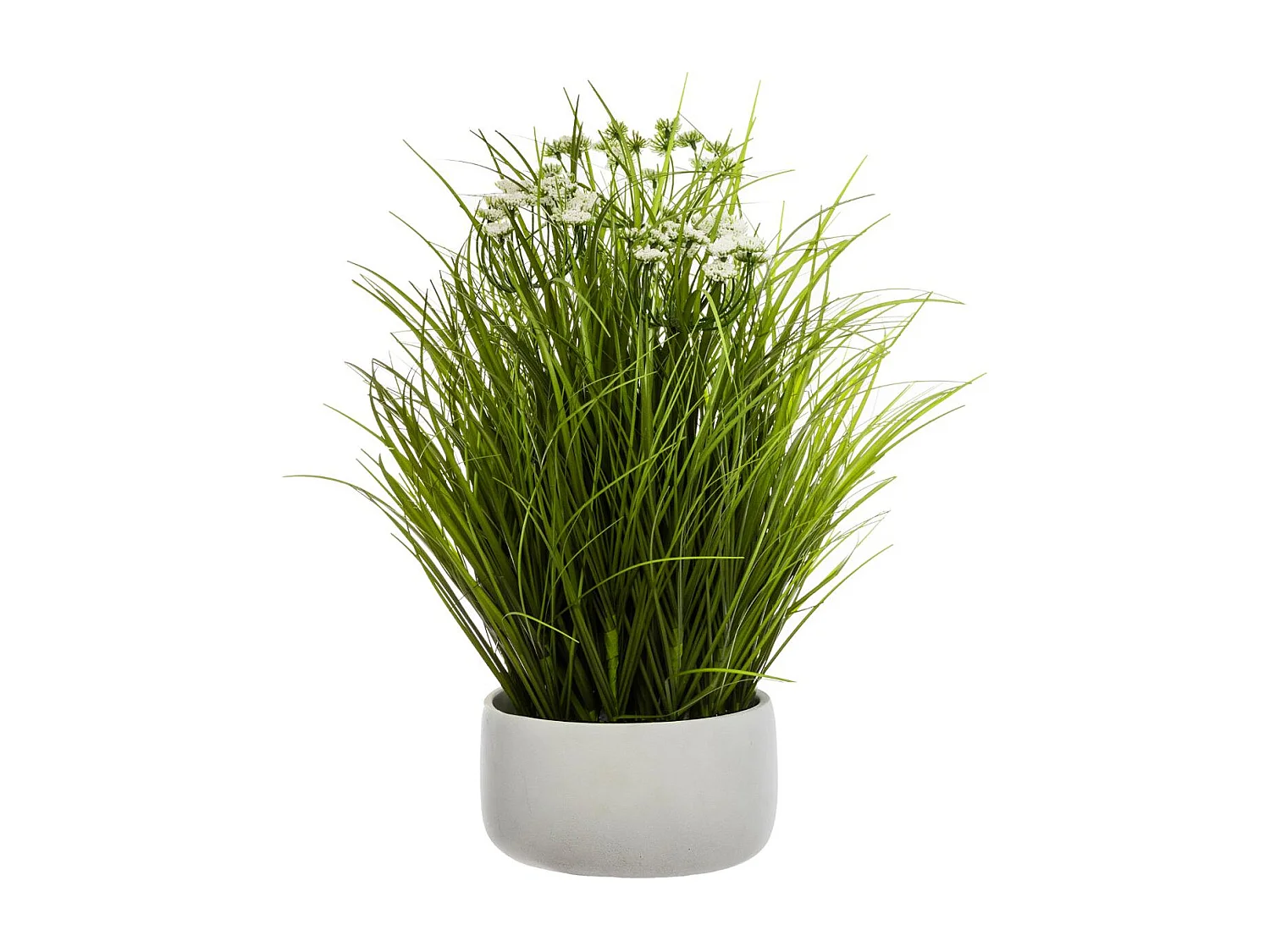 Plante artificielle Herbes Folles dans un pot H 50 cm