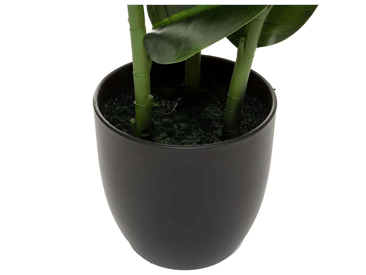 Plante artificielle Ficus Robusta en Pot H 120 cm