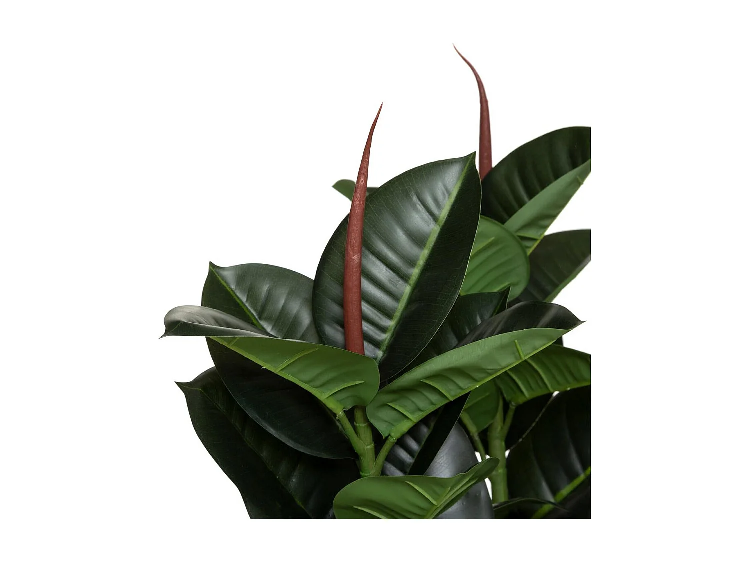 Plante artificielle Ficus Robusta en Pot H 120 cm