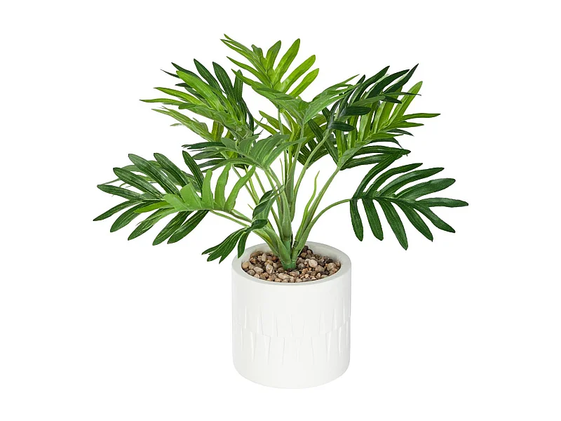 Plante artificielle Palmier en pot H 29 cm