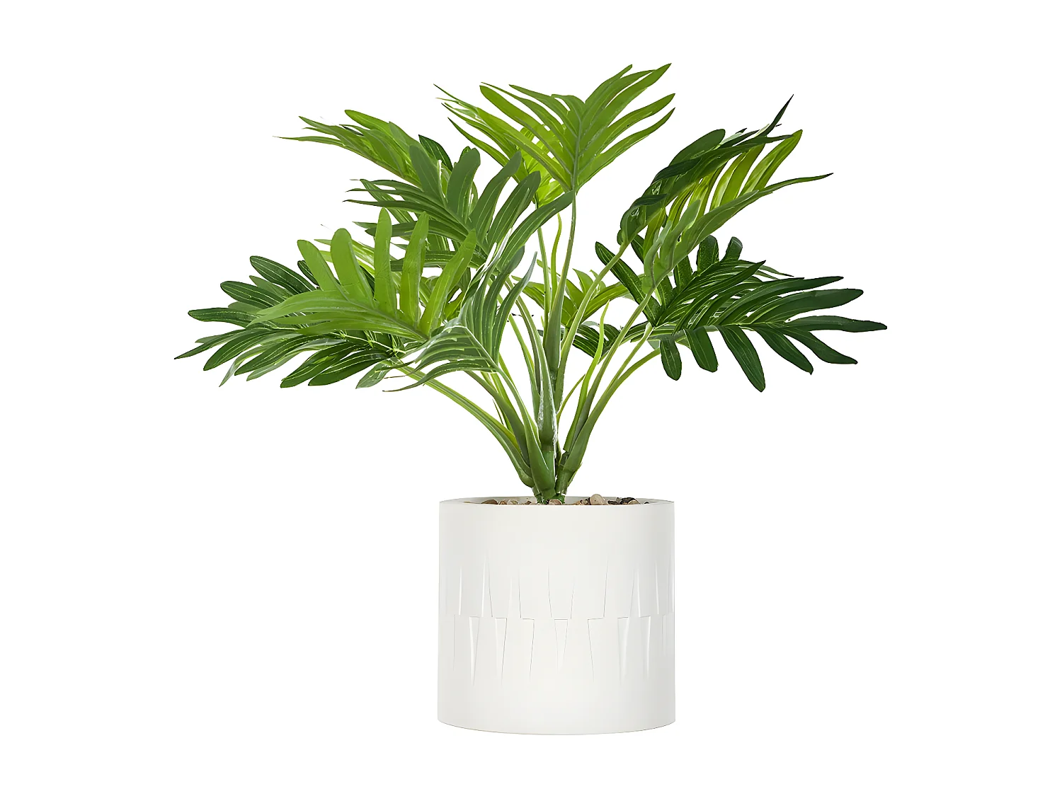 Plante artificielle Palmier en pot H 29 cm