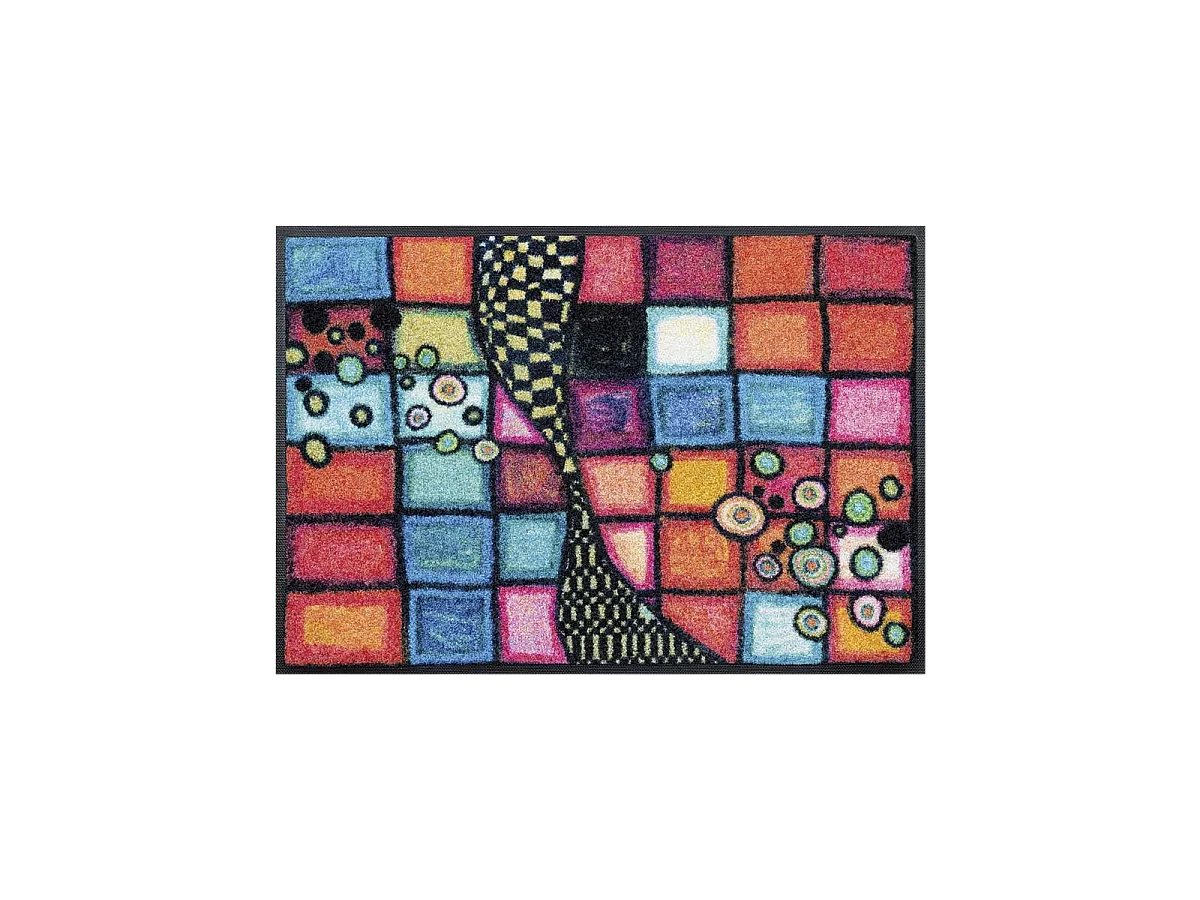 Paillasson 50x75 tissé TIGER multicolore