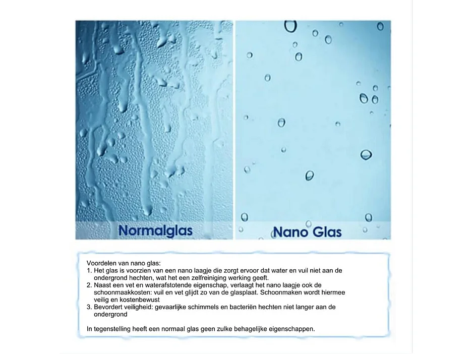 Inloopdouche-douchewand-walk in 10mm NANO EasyClean veiligheidsglas，150x200cm+73-120cm Stabilisatiestang,mat zwart aluminium profiel.