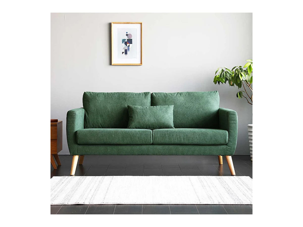 Canapé vert intemporel MORA Wilsa Indoor