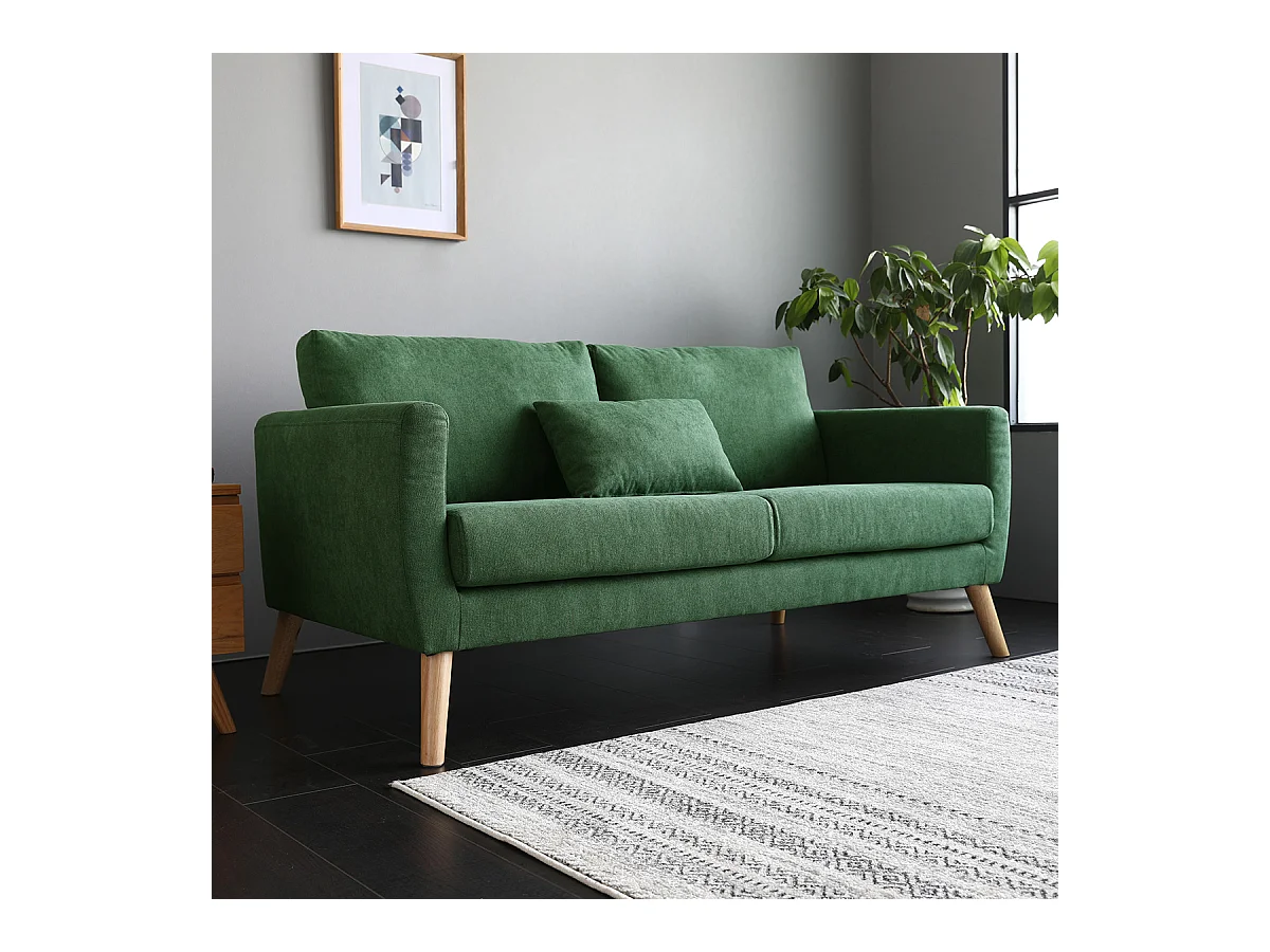 Canapé vert intemporel MORA Wilsa Indoor