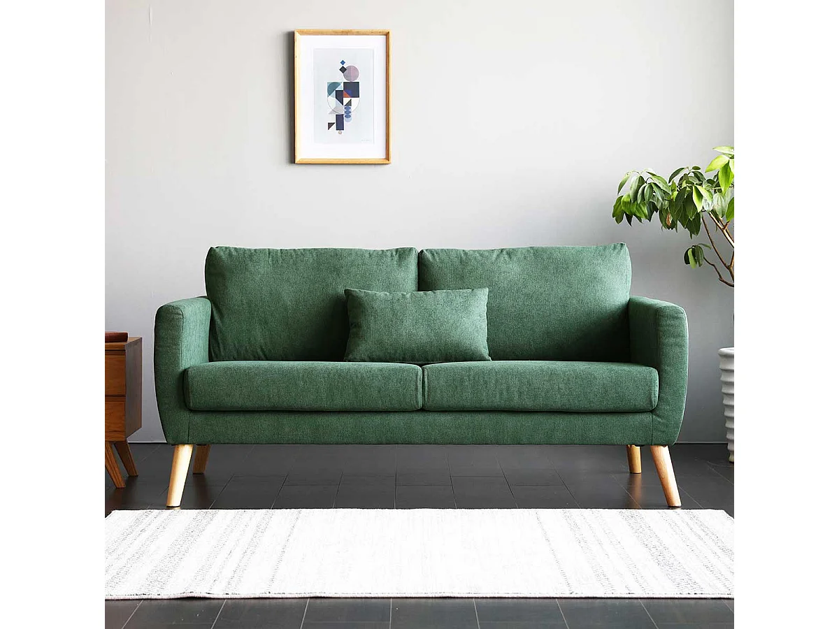 Canapé vert intemporel MORA Wilsa Indoor