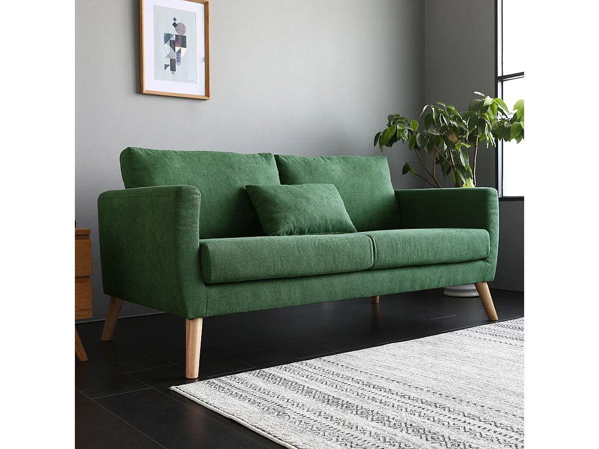 Canapé vert intemporel MORA Wilsa Indoor