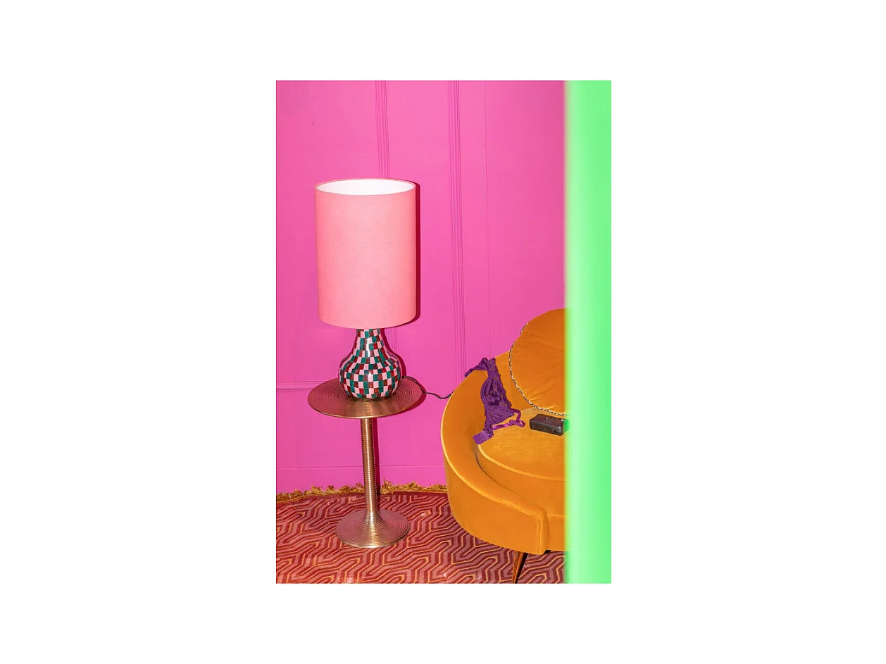 Lampe à poser damier, Don't be afraid