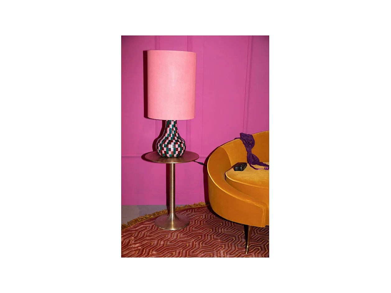 Lampe à poser damier, Don't be afraid