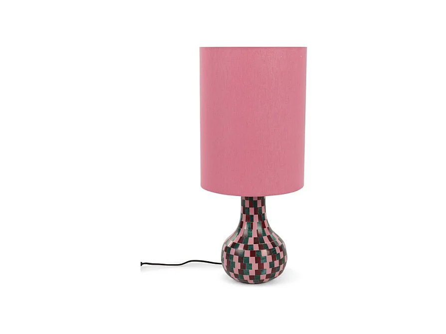 Lampe à poser damier, Don't be afraid