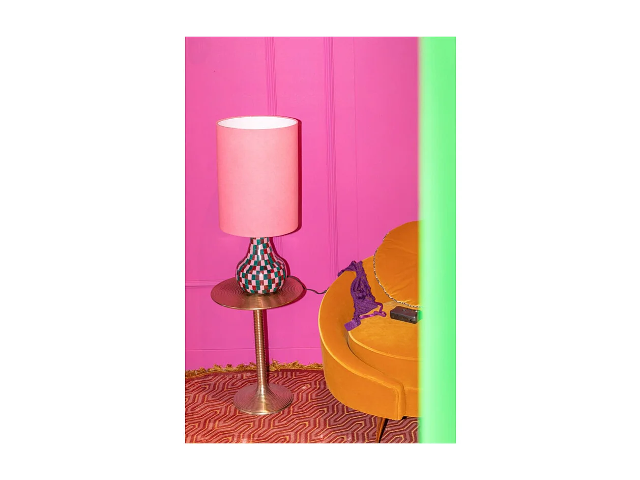 Lampe à poser damier, Don't be afraid