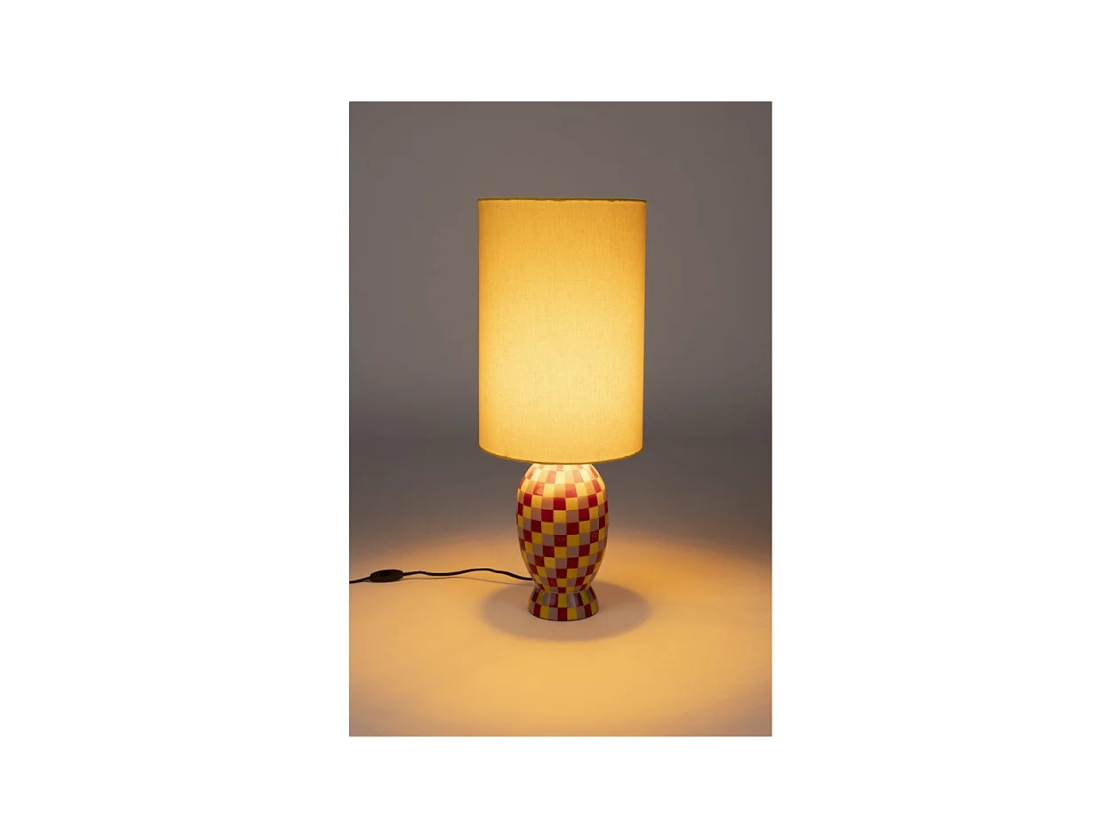 Lampe à poser damier, Don't be afraid