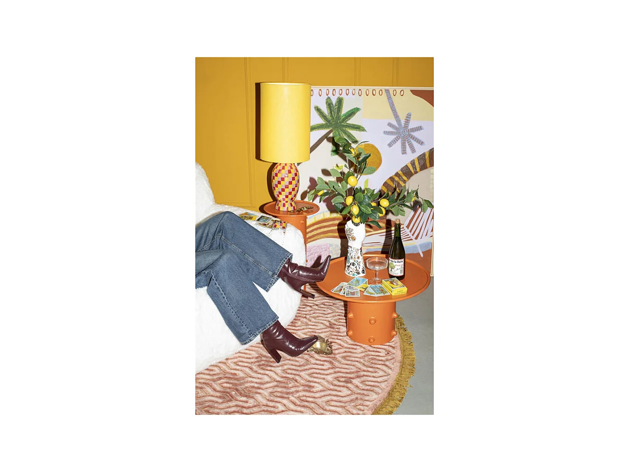 Lampe à poser damier, Don't be afraid