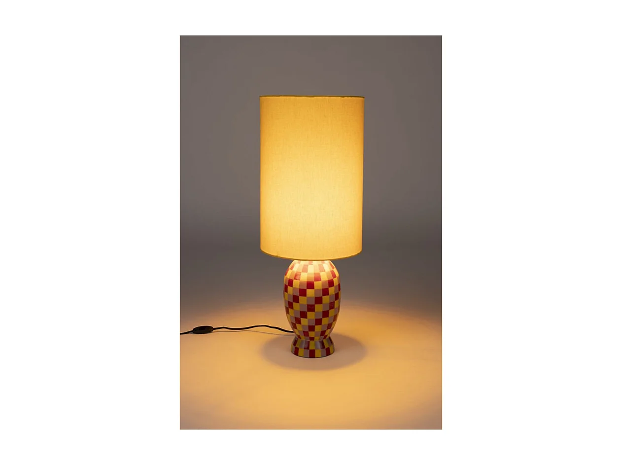 Lampe à poser damier, Don't be afraid