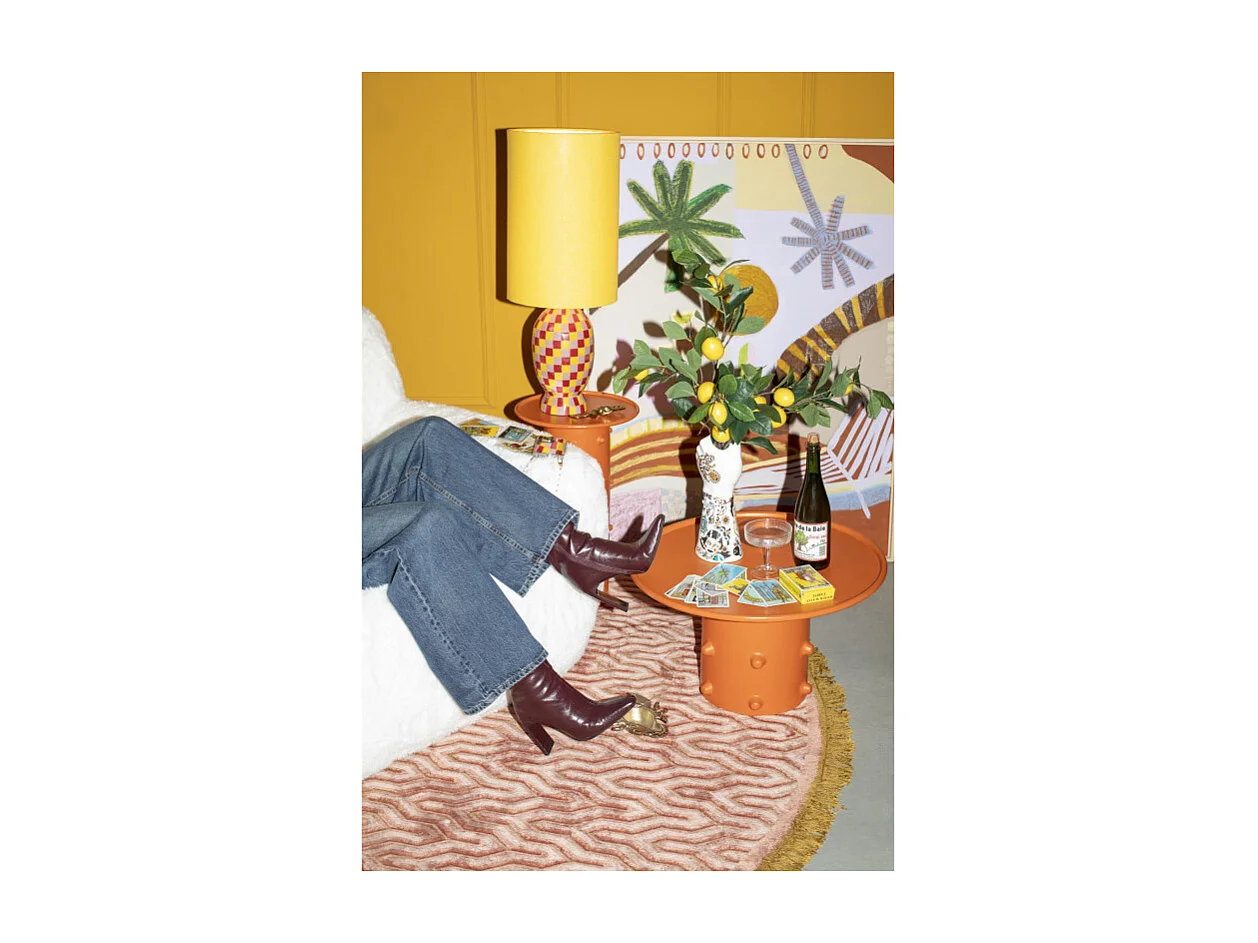 Lampe à poser damier, Don't be afraid