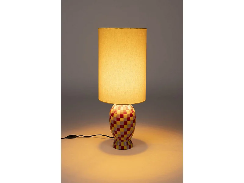 Lampe à poser damier, Don't be afraid