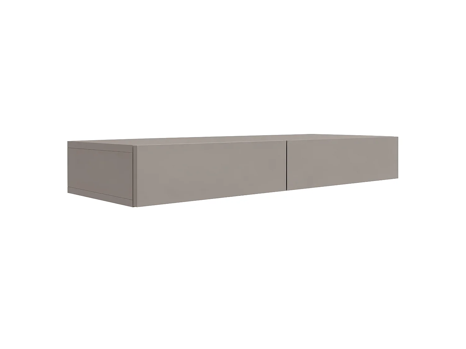 Konsol, farve: taupe, 100 x 39,6 x 16 cm