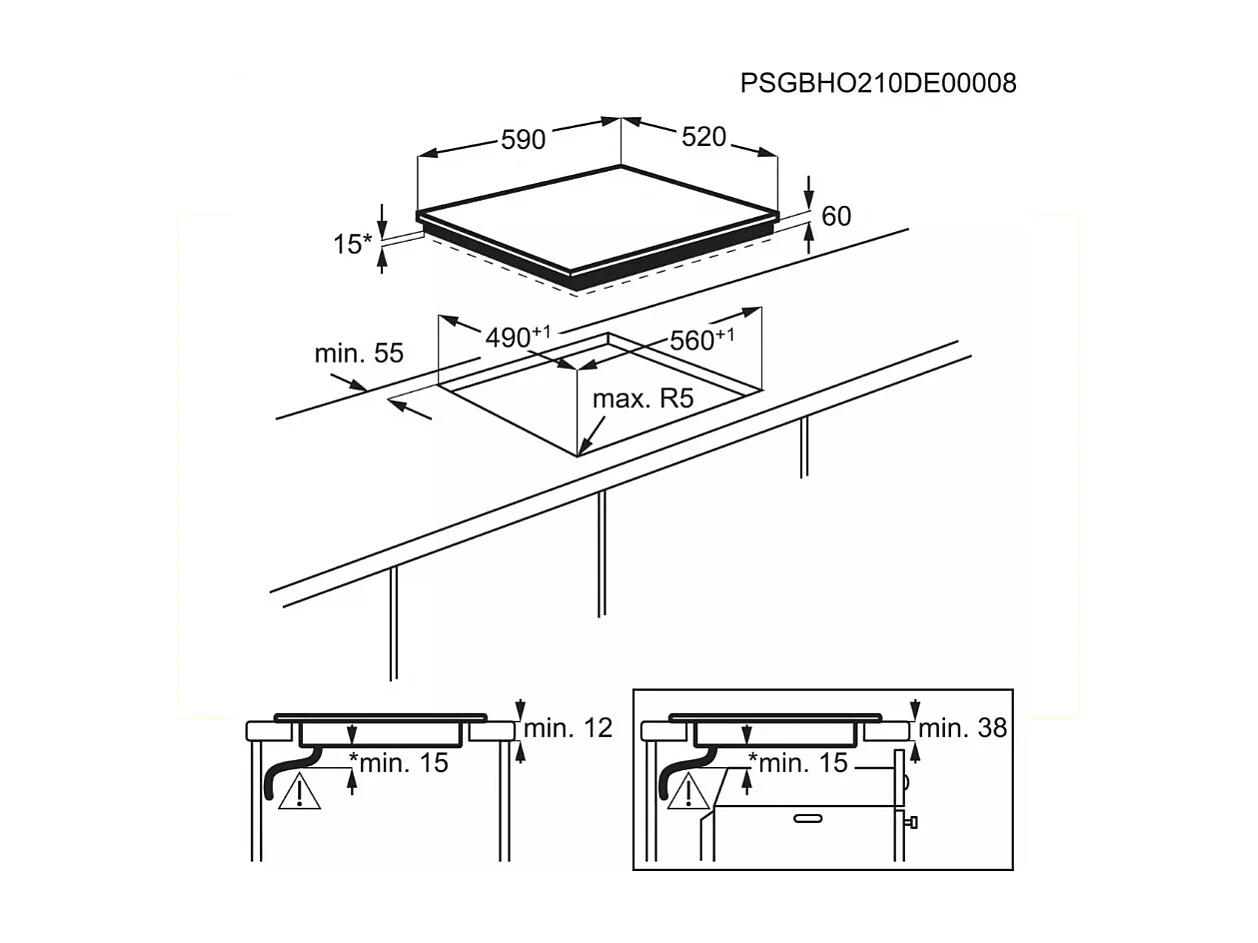 Plaque à induction FAURE FITN632K