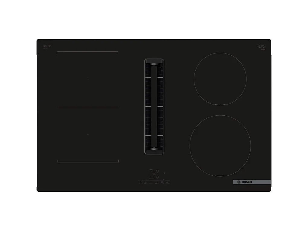 Bosch Table de cuisson aspirante induction 80cm 4 feux - PVS811B16E