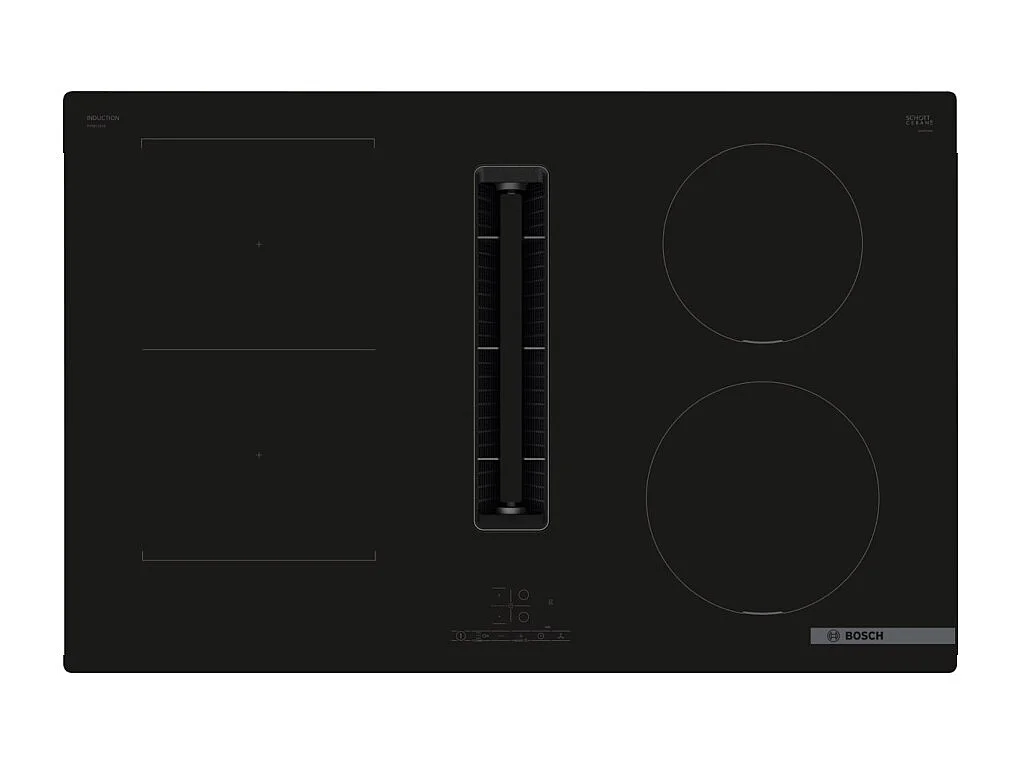 Bosch Table de cuisson aspirante induction 80cm 4 feux - PVS811B16E