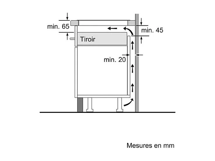 Siemens Table de cuisson à induction 60cm 4 foyers 7400w noir - ED651HQB1E