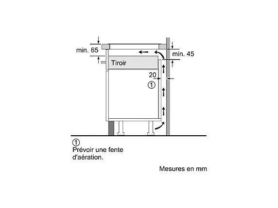 Plaque induction Siemens EX73RHEC1F