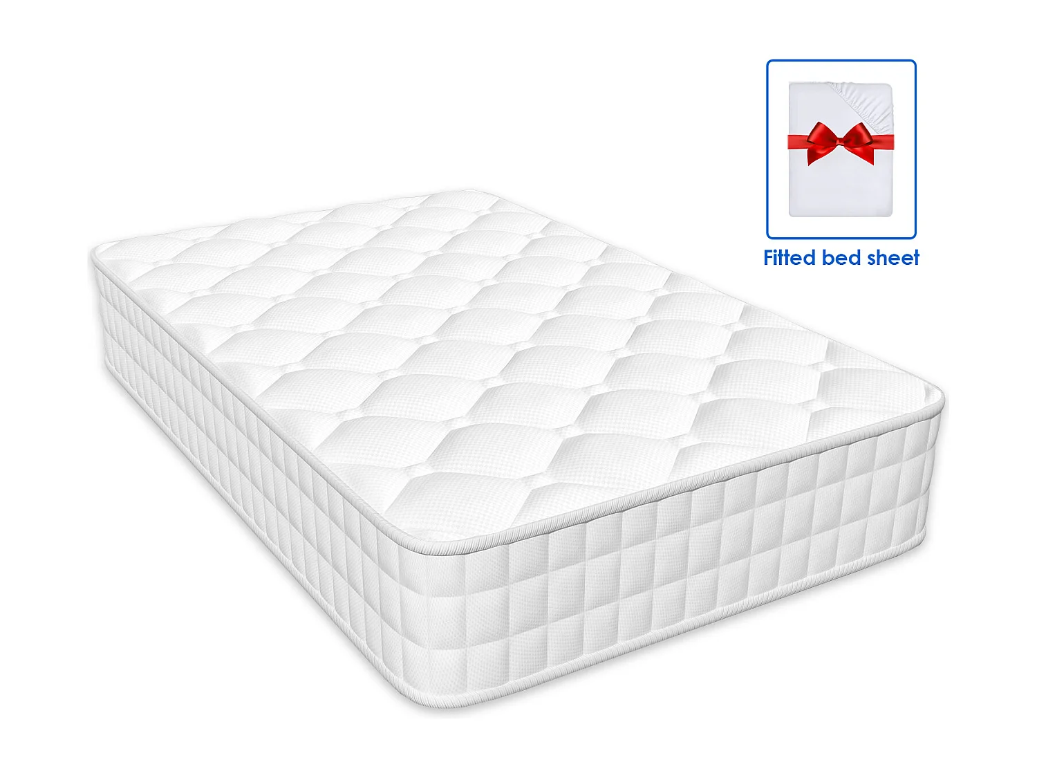 Hiazurm Matelas 90x190 Ressorts EnsachÉs,,mousse ámémoire de forme, hauteur 23 cm 7 zones de confort 90x190 cm ,Ressorts indépendantset silencieux