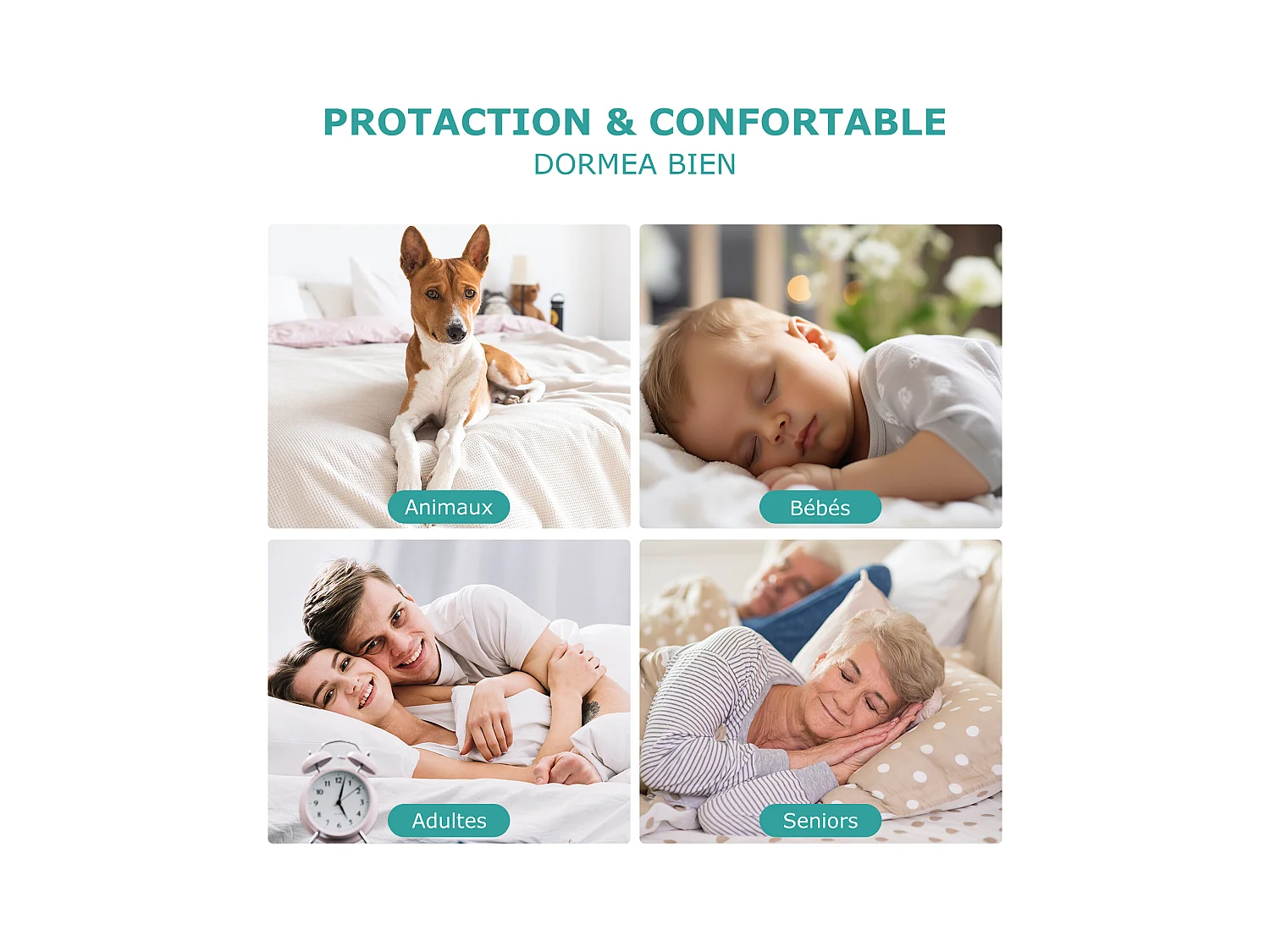 Lit Double 160x200 cm INRE- Structure de Lit avec Sommier à Lattes - Lit Capitonné avec Tête de Lit - Lit Adulte pour 2 Personne - gris foncé