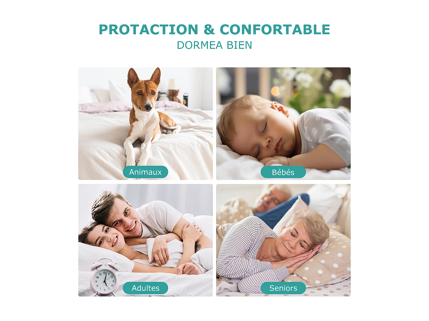 Tweepersoonsbed 160x200 cm INRE – Bedframe met lattenbodem – Gestoffeerd bed met hoofdbord – Bed voor 2 volwassenen – donkergrijs