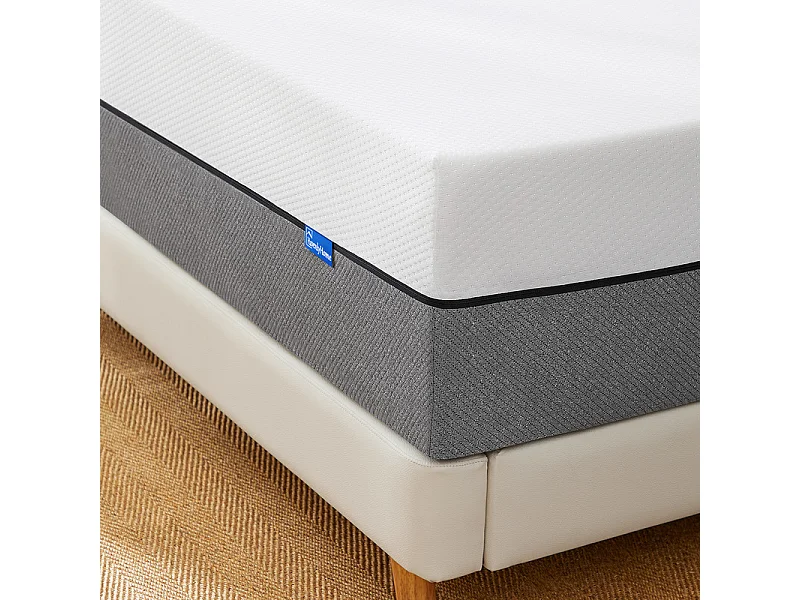 Colchón 90x190 cm Havenlyhome, Colchón de espuma, con certificación Oeko-Tex, 15 cm de grosor, reversible, firmeza y 7 zonas ergonómicas