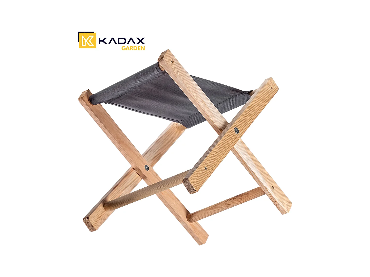 KADAX Klappbarer Holzhocker 40x31cm