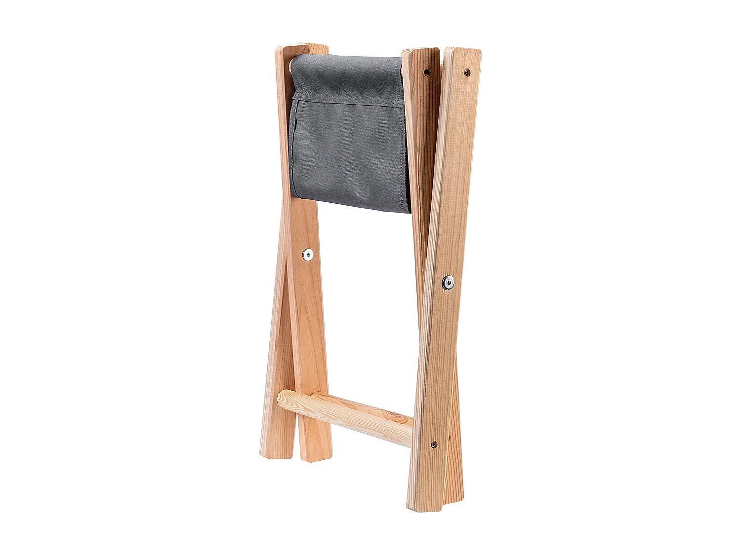 Tabouret pliant KADAX, 40 x 31 x 31 cm, tabouret en bois, chaise pliante jusqu'à 100 kg de capacité de charge, chaise pliante pour jardin, balcon, terrasse et