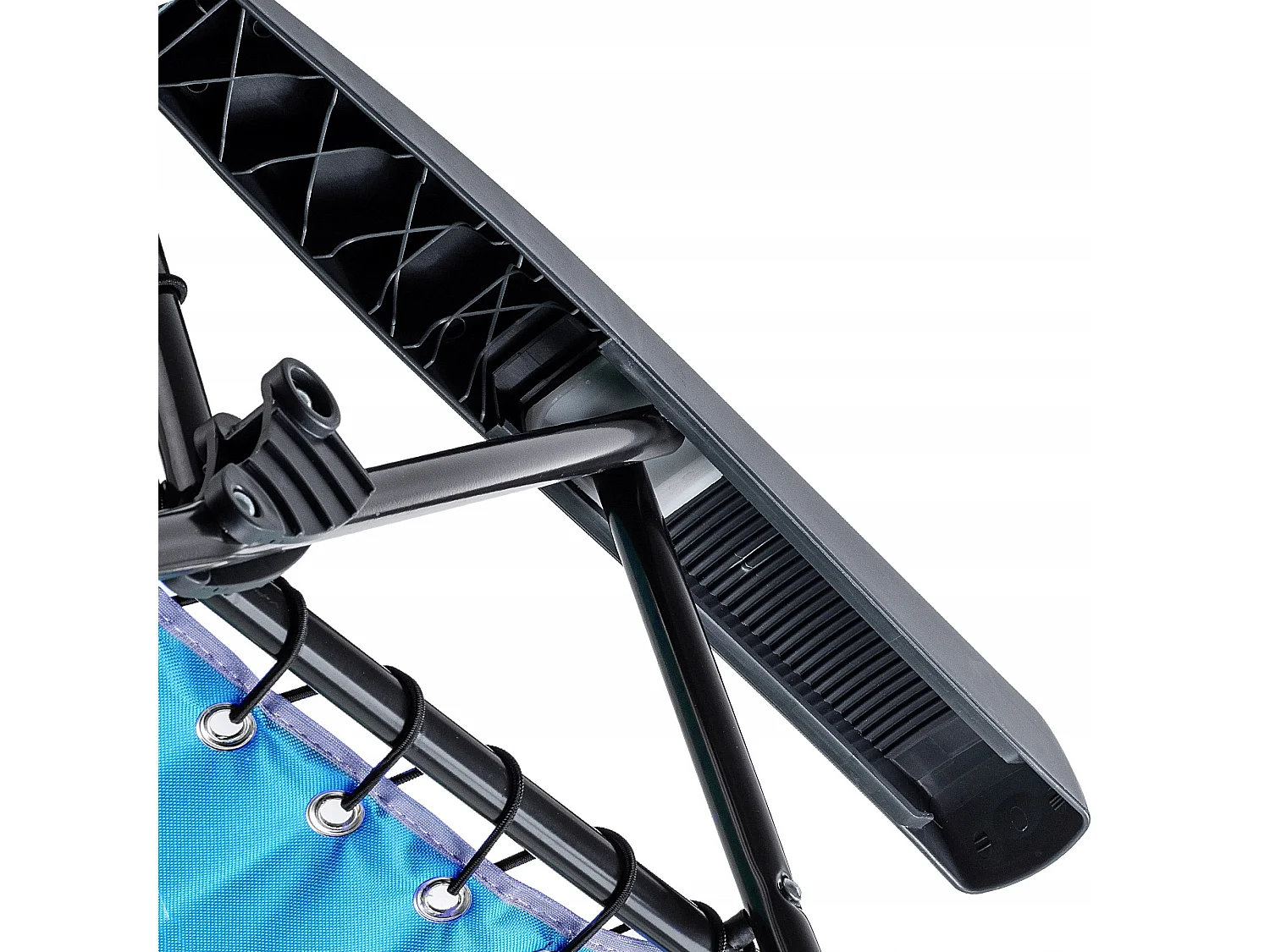 KADAX Chaise de jardin à dossier haut en acier, chaise pliante avec accoudoirs, chaise pliante avec capacité de charge jusqu'à 110 kg, chaise de balcon pour