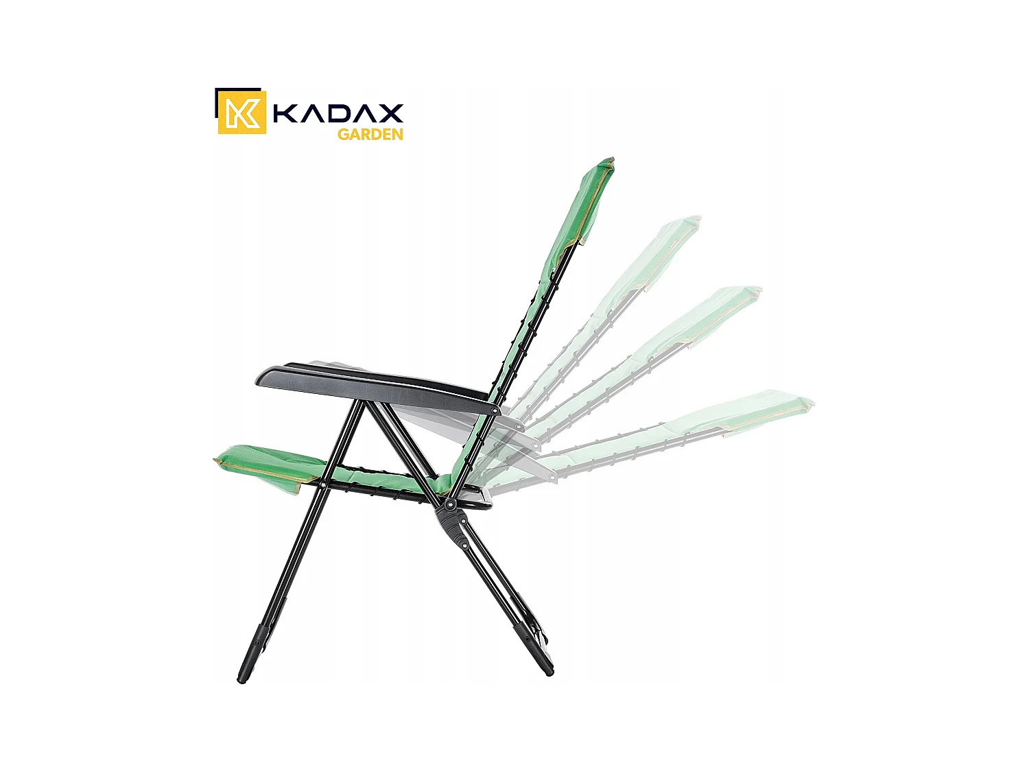 KADAX Fotel ogrodowy Zamora, zielony