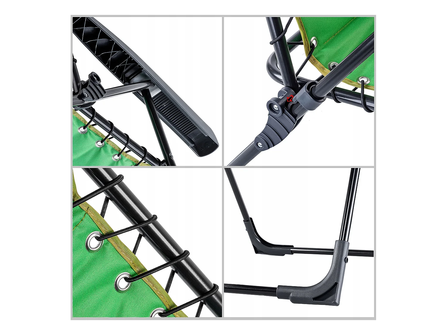 KADAX Fotel ogrodowy Zamora, zielony