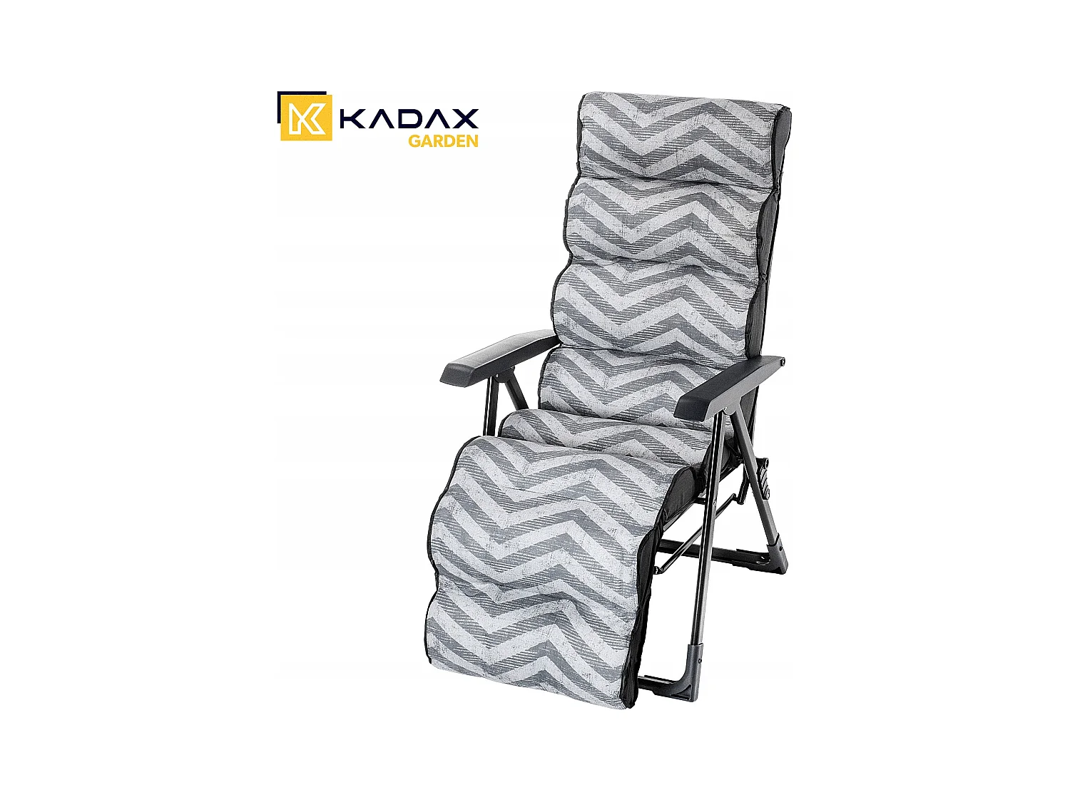 KADAX Fotel ogrodowy Gijon Plus, zygzak