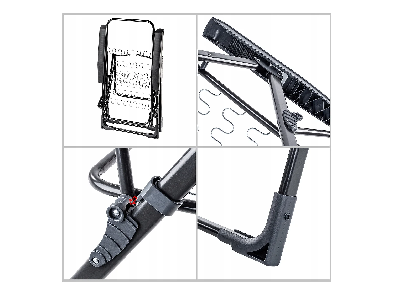 KADAX Fotel ogrodowy Gijon Plus, zygzak