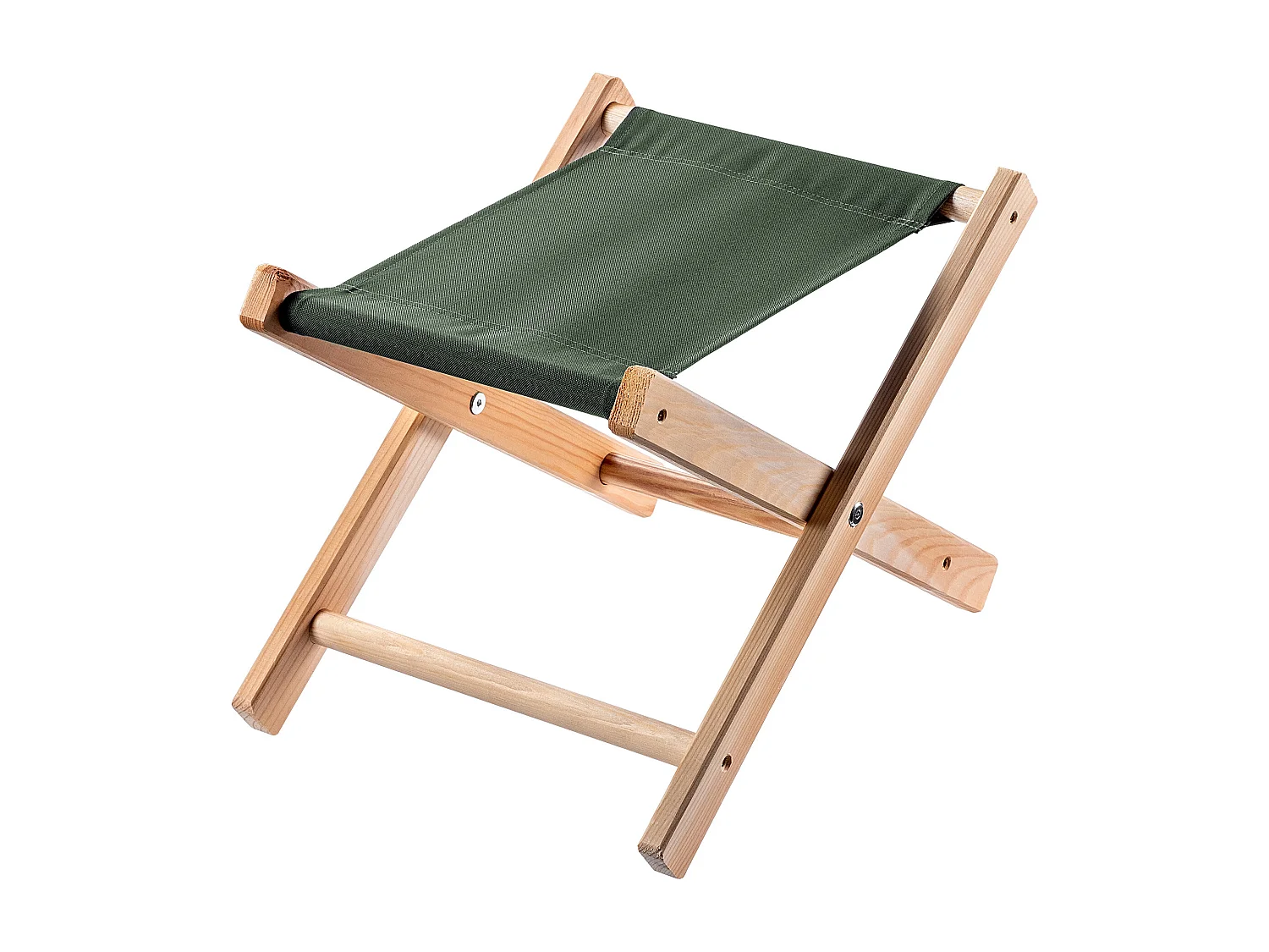 KADAX Klapphocker mit Holzfußhocker 40x31cm