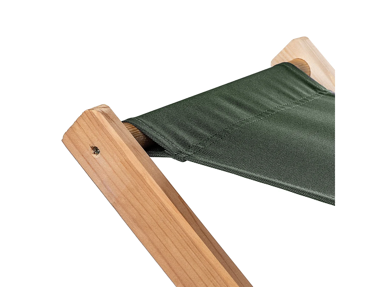 Tabouret pliant Nouro, vert bouteille